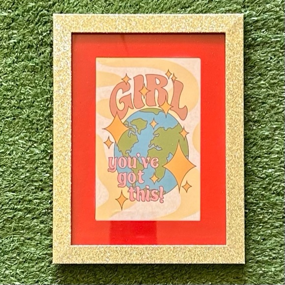 Retro Framed Image - Picture 1 of 2